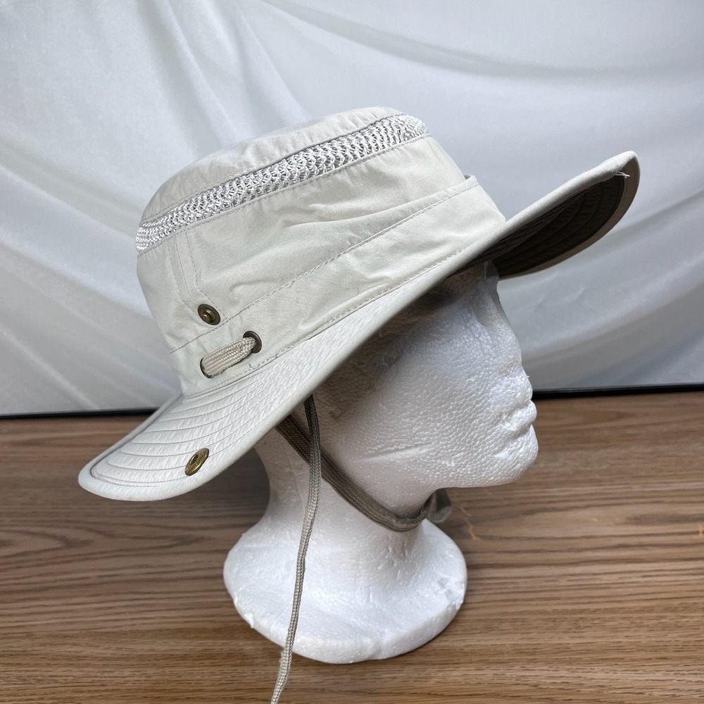 Tilley Airflo LTM6 Sun Hat Beige Large Outdoor Hiking Safari Made Canada